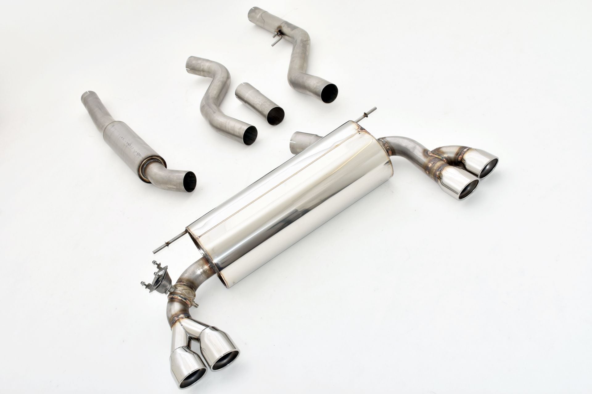 Friedrich Motorsport 76mm Duplex-Anlage für BMW 3er GT F34 (Bj. 06/2013-06/2016)