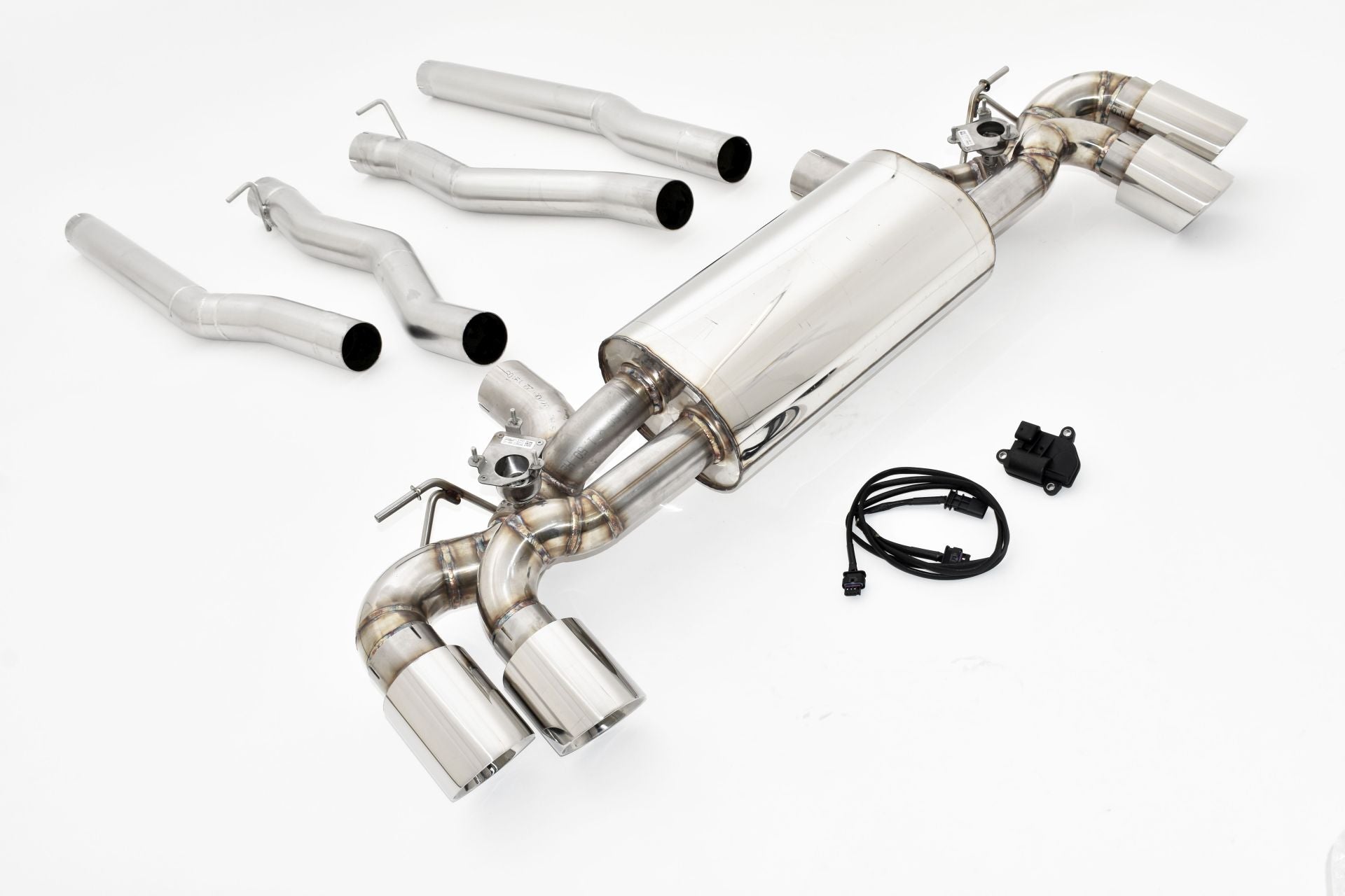 Friedrich Motorsport 76mm Duplex-Anlage für BMW 8er G14/G15 Coupe/Cabrio 11/2020-