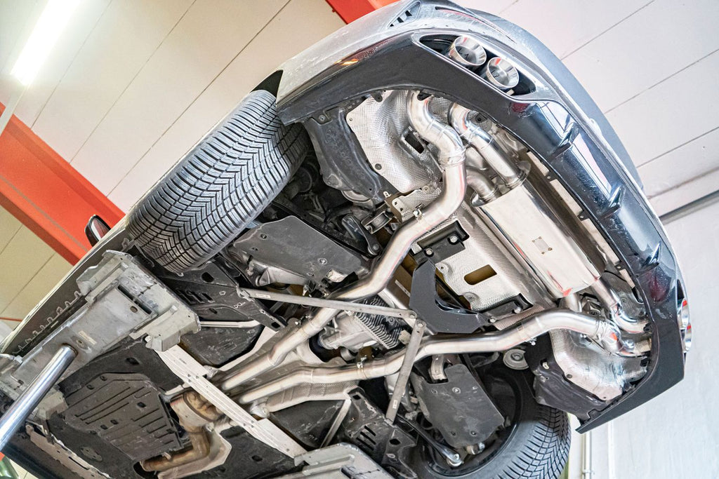 Friedrich Motorsport 76mm Duplex-Anlage für BMW 8er G14/G15 Coupe/Cabrio 11/2020-
