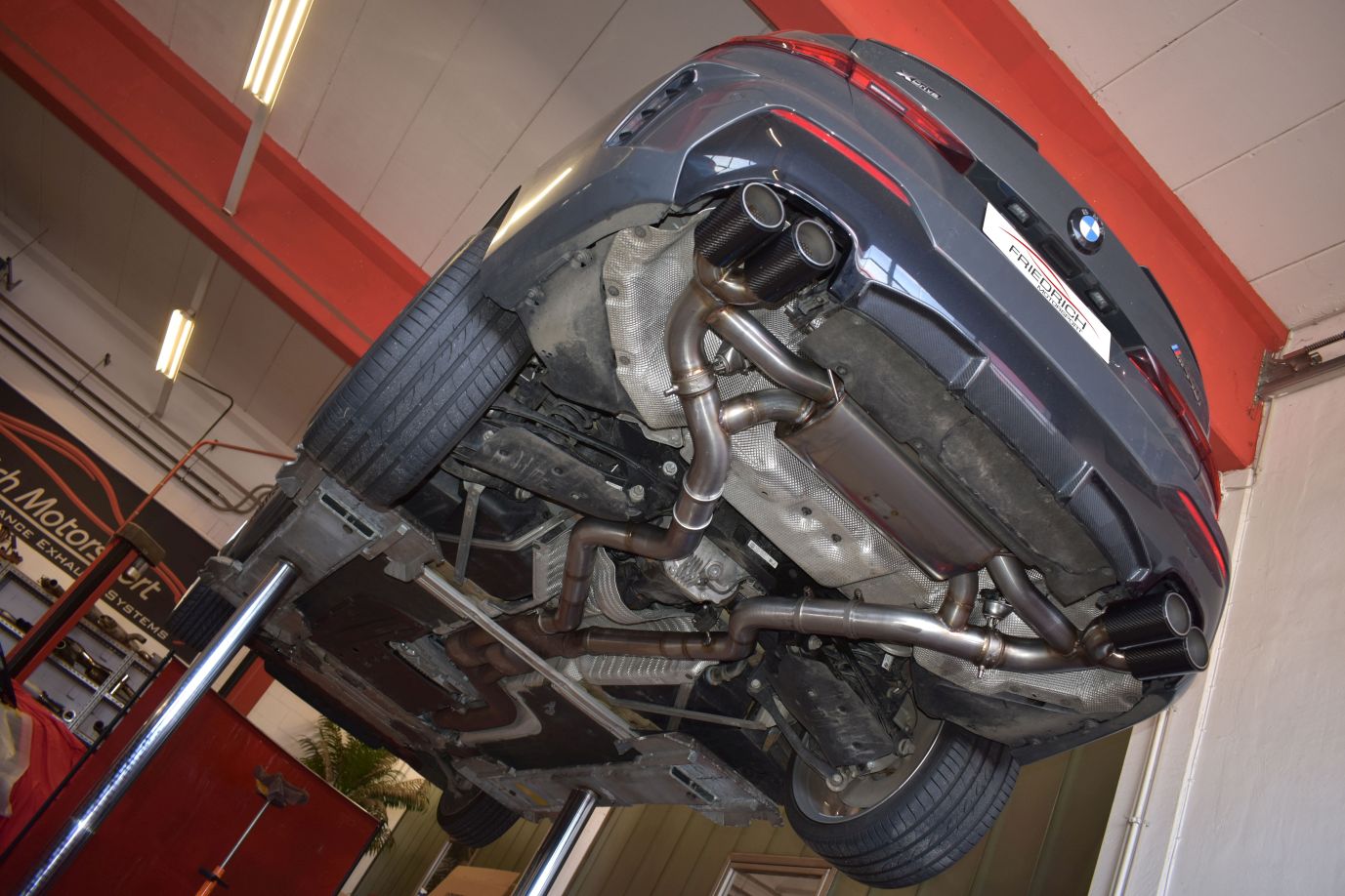 Friedrich Motorsport 76mm Duplex-Anlage für BMW 3er G20/G21 (ab Bj. 07/2019)