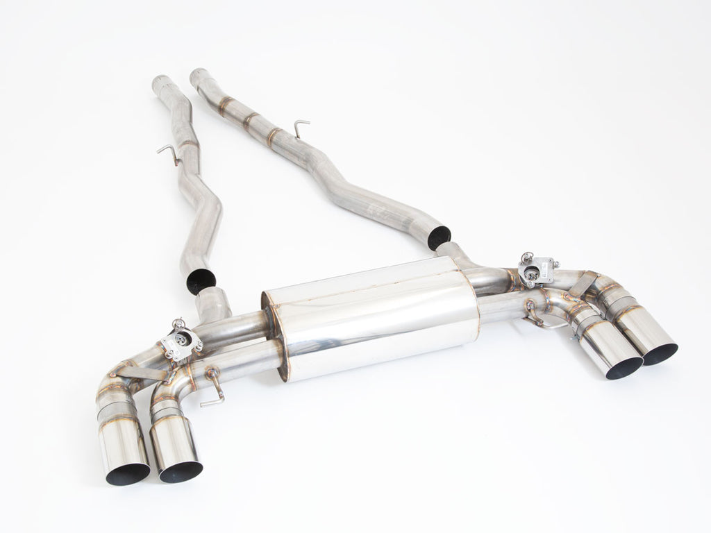 Friedrich Motorsport 2x76mm Duplex-Anlage für BMW M5 F90 Limousine Competition CS (Bj. 03/2021-01/2022)