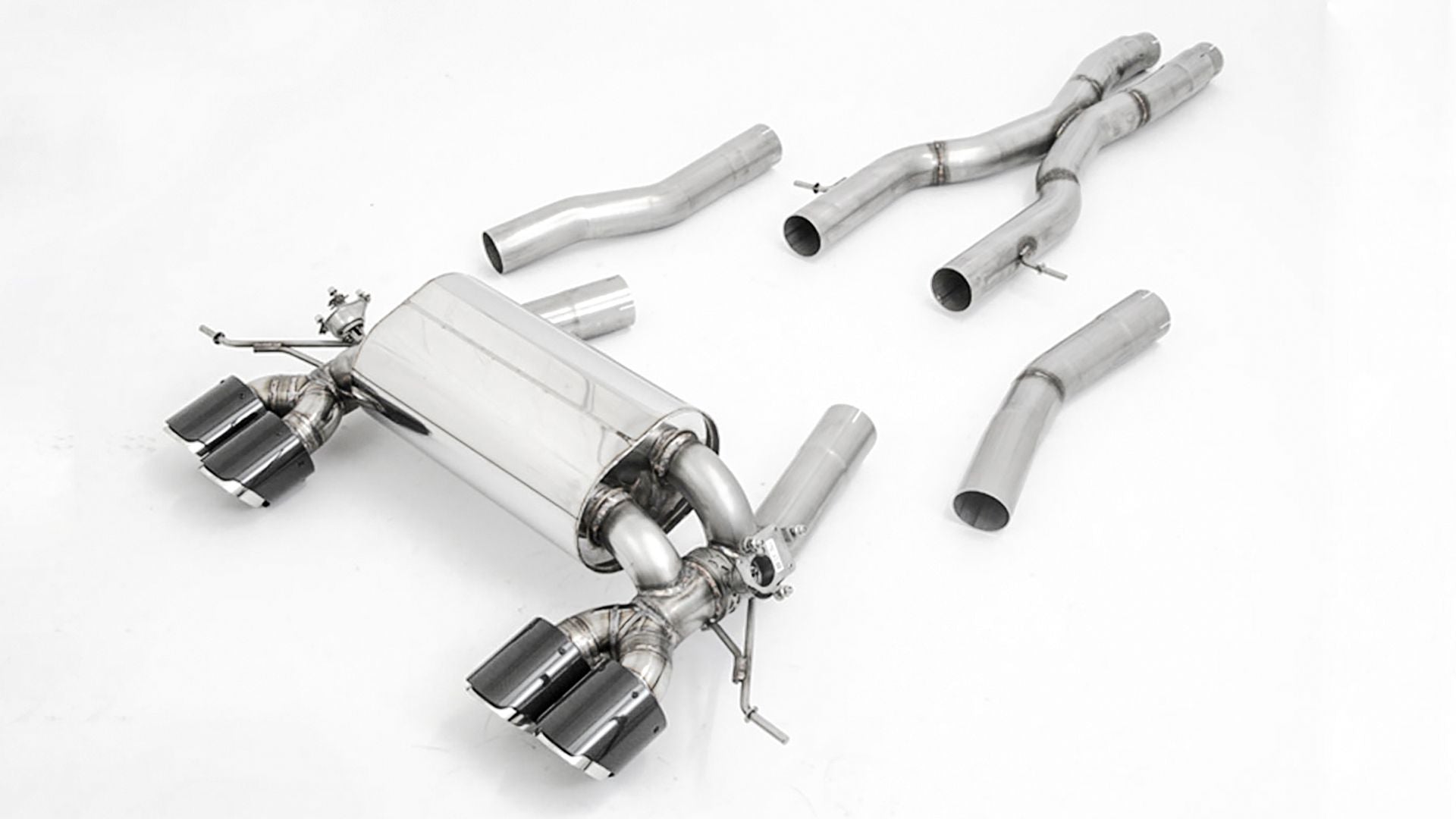 Friedrich Motorsport 2x76mm Duplex-Anlage für BMW M3 G80 inkl. Competition (ab Bj. 03/2021)