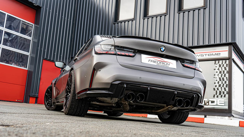 Friedrich Motorsport 2x76mm Duplex-Anlage für BMW M3 G80 inkl. Competition (ab Bj. 03/2021)