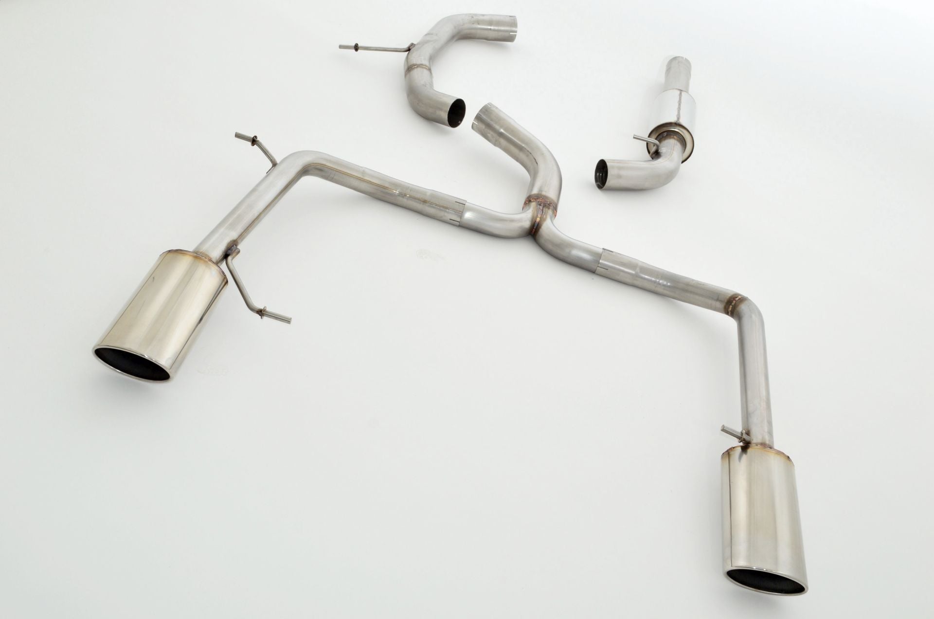 Friedrich Motorsport 76mm Duplex-Anlage für VW Passat 3C B6 Variant (Bj. 2005-2010)