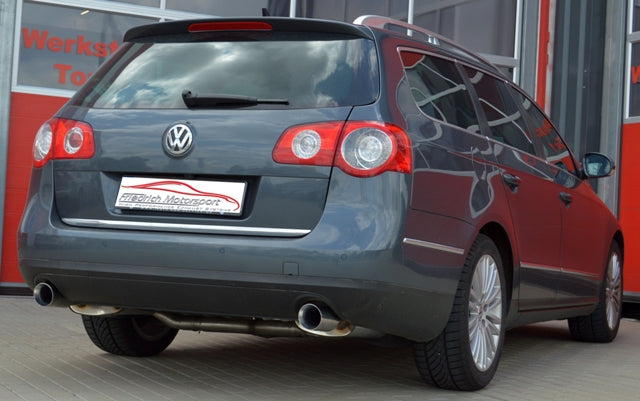 Friedrich Motorsport 2x55mm Duplex-Anlage für VW Passat 3C (Bj. 2006-2010)