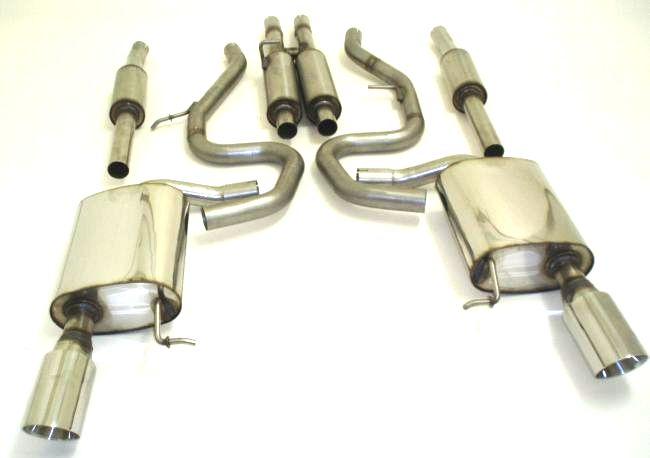 Friedrich Motorsport 2x55mm Duplex-Anlage für VW Passat CC (Bj. 2008-2012)