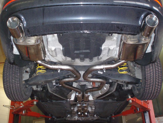 Friedrich Motorsport 2x55mm Duplex-Anlage für VW Passat CC (Bj. 2008-2012)