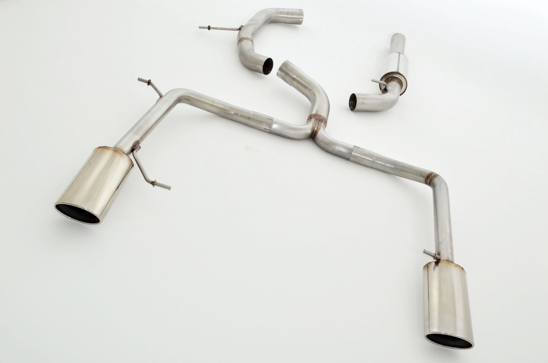 Friedrich Motorsport 76mm Duplex-Anlage für VW Passat 3C B6 (Bj. 2005-2010)
