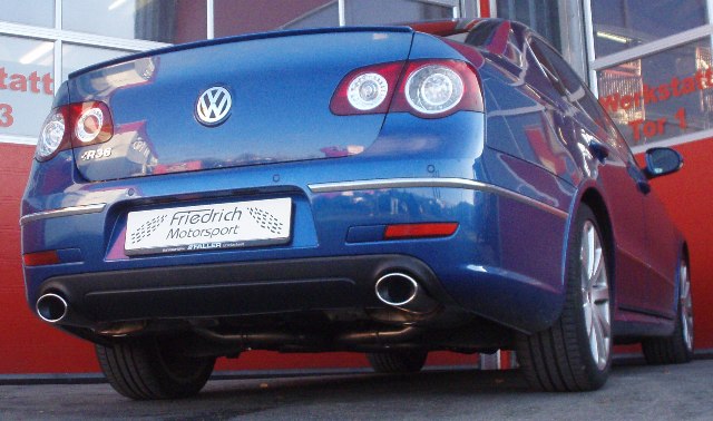 Friedrich Motorsport 2x55mm Duplex-Anlage für VW Passat 3C R36 (Bj. 2008-2010)