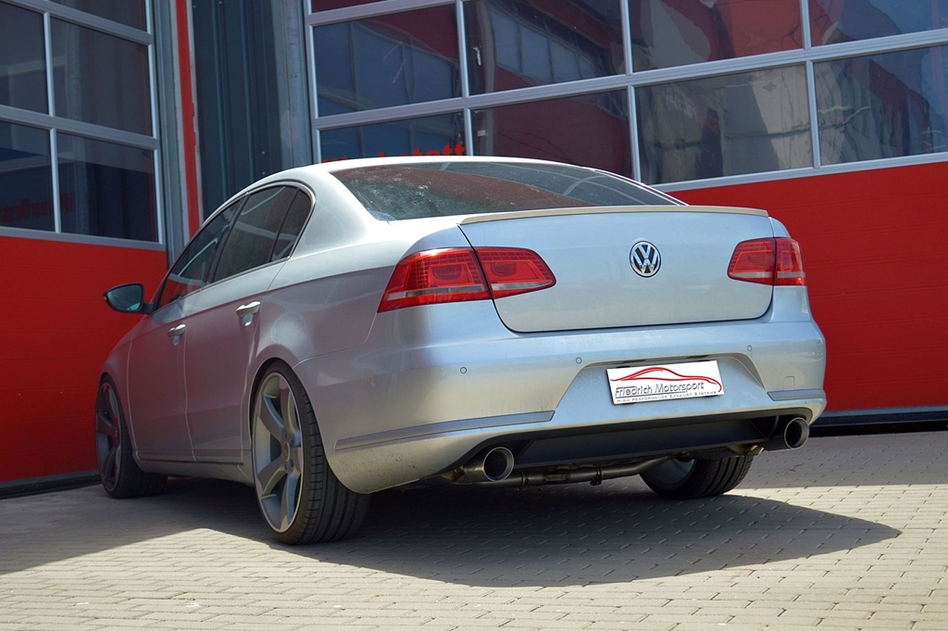 Friedrich Motorsport 76mm Duplex-Anlage für VW Passat 3C B7 (ab Bj. 11/2010)