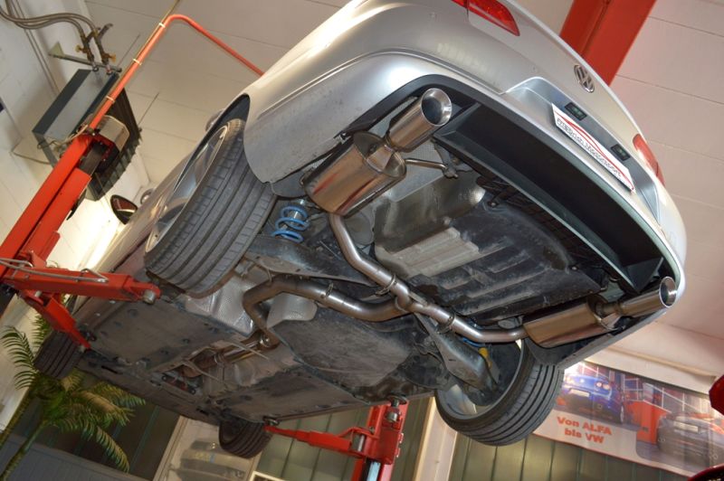 Friedrich Motorsport 76mm Duplex-Anlage für VW Passat 3C B7 (ab Bj. 11/2010)