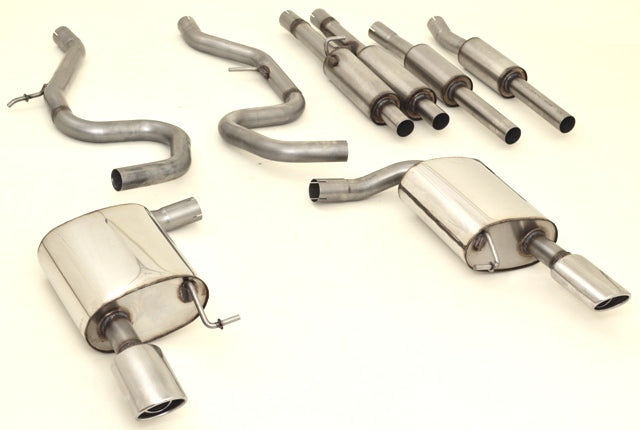 Friedrich Motorsport 2x55mm Duplex-Anlage für VW Passat 3C B7 (ab Bj. 11/2010)