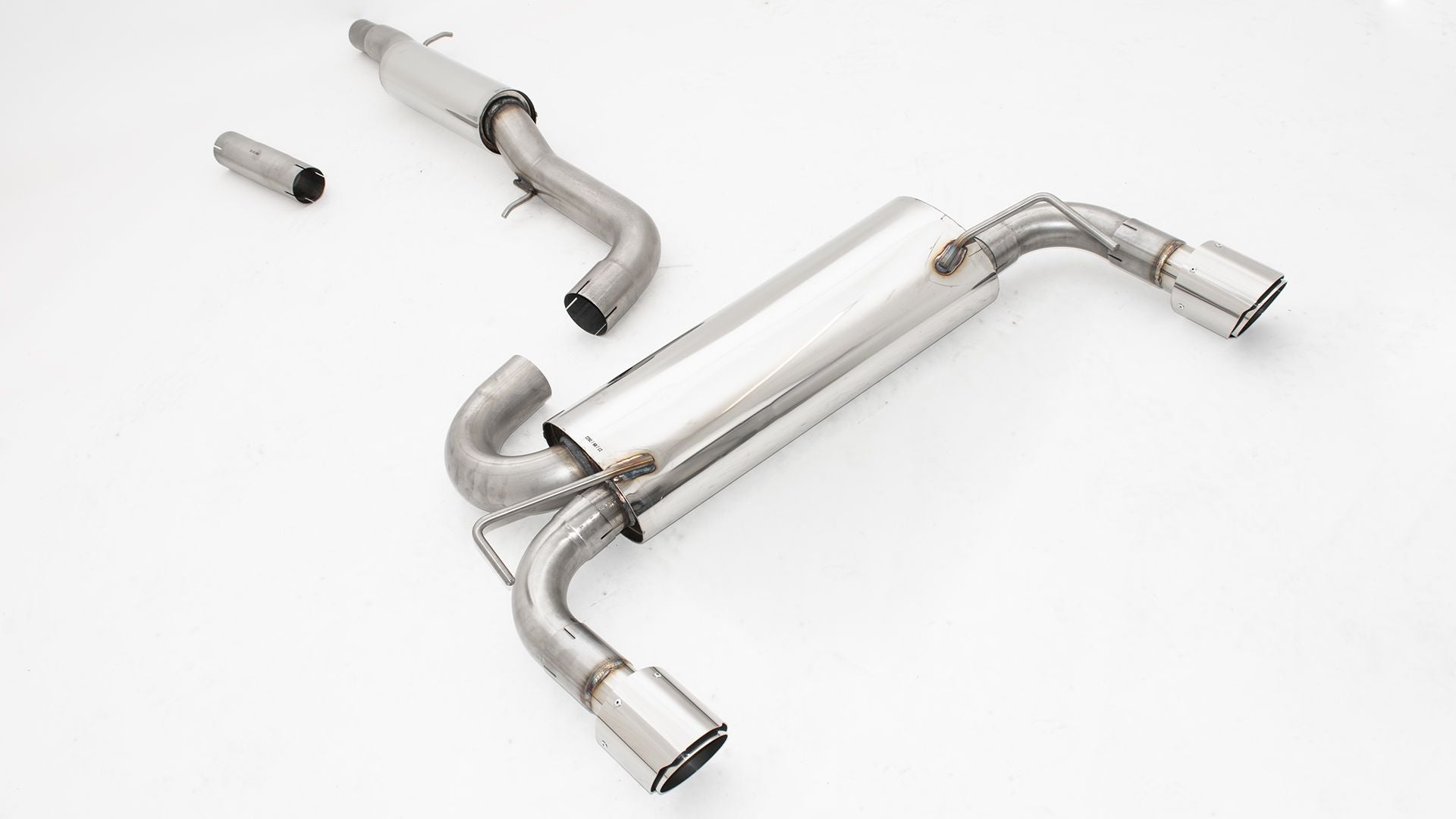 Friedrich Motorsport 3 Zoll (76mm) Duplexanlage für VW Golf IV (Bj. 2002-2003)