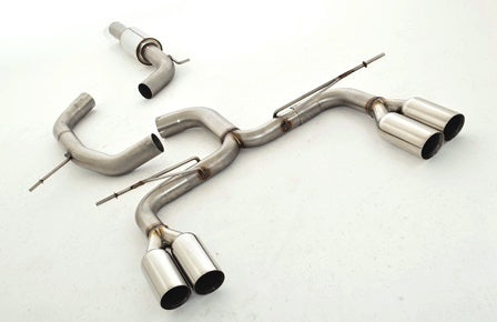 Friedrich Motorsport 76mm Duplex-Anlage für VW EOS (ab Bj. 2006)