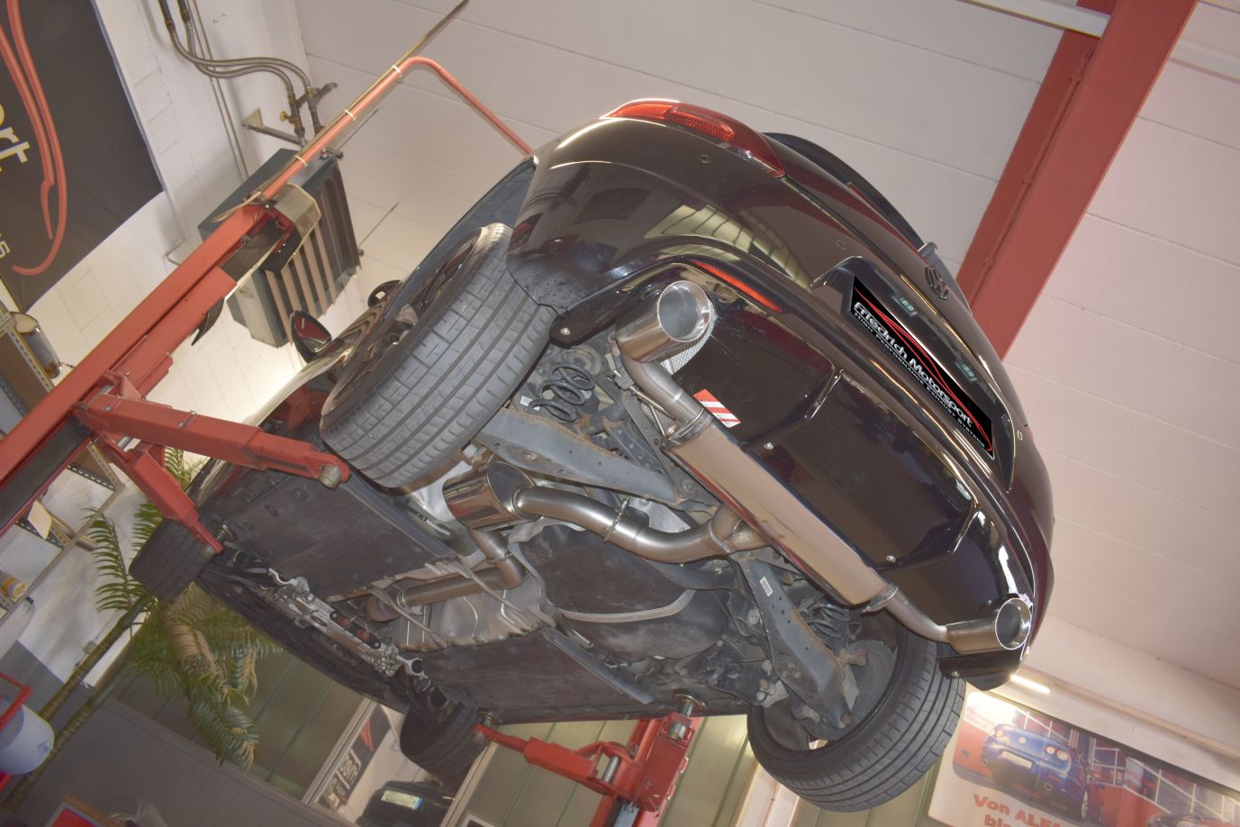 Friedrich Motorsport 76mm Duplex-Anlage für VW Scirocco III (Bj. 2008-04/2014)