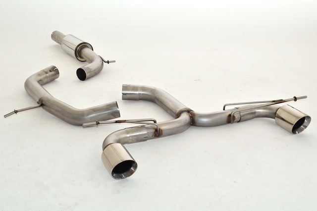 Friedrich Motorsport 76mm Duplex-Anlage für VW Golf VI (Bj. 10/2008-2012)