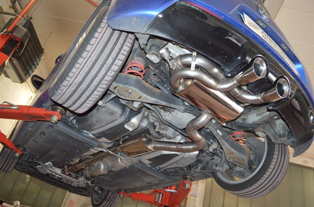 Friedrich Motorsport 76mm Duplex-Anlage mit Klappensteuerung für VW Golf VI R Allrad (ab Bj. 2009)