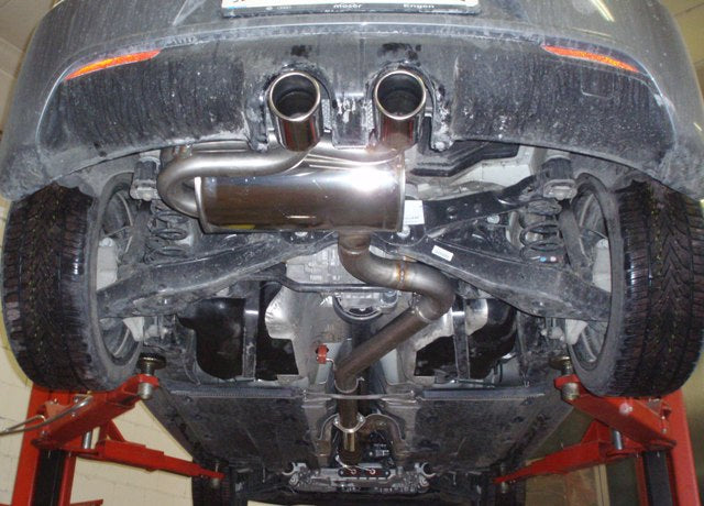 Friedrich Motorsport 3 Zoll (76mm) Duplexanlage für VW Golf VI R Allrad (ab Bj. 2009)