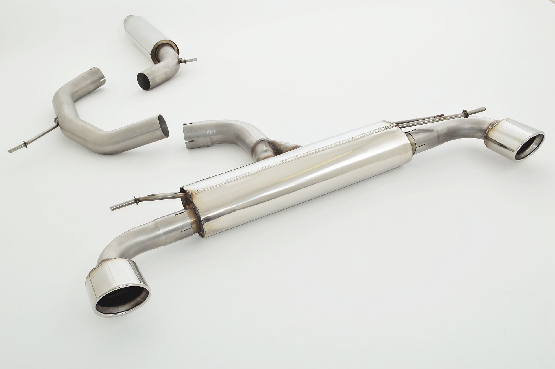 Friedrich Motorsport 76mm Duplex-Anlage für VW Golf VI R Cabrio (Bj. 02/2013-2015)