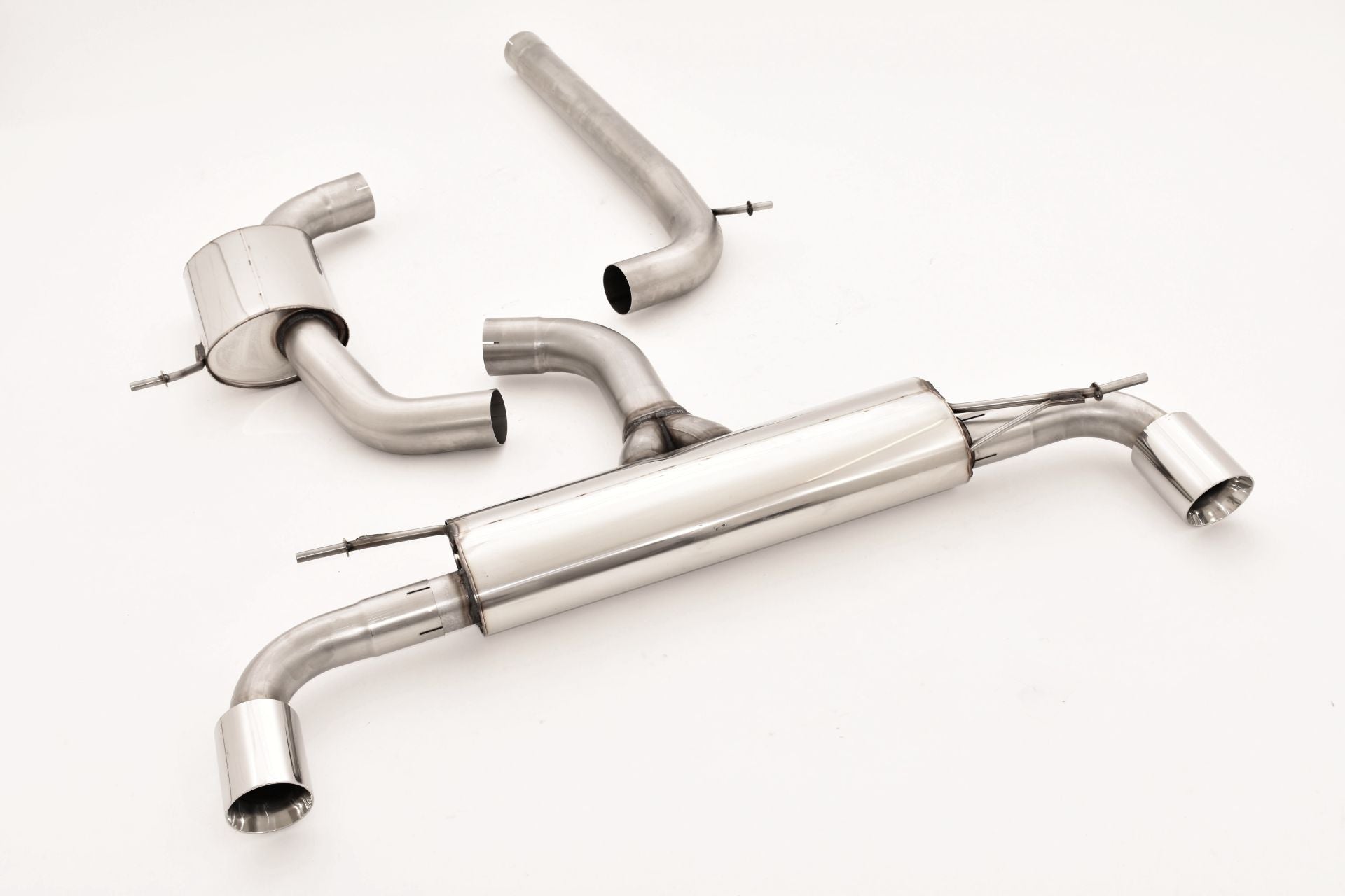 Friedrich Motorsport 76mm Duplex-Anlage für VW Beetle 5C (Bj. 06/2011-05/2013)