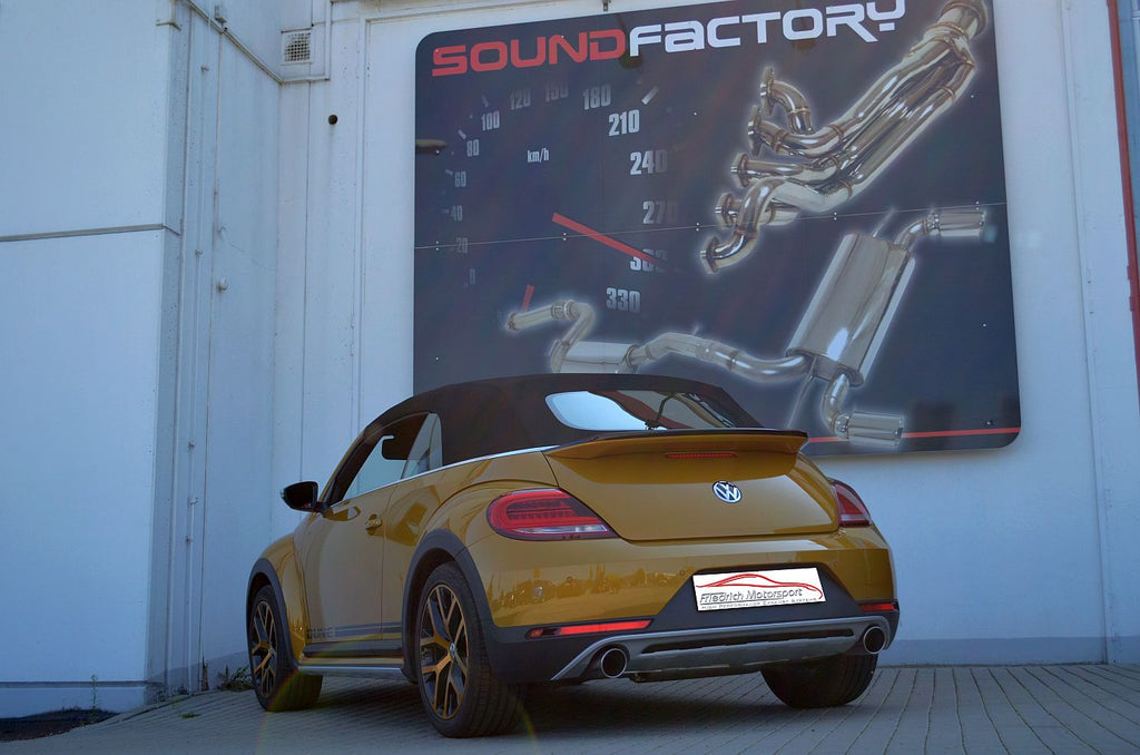 Friedrich Motorsport Gr.A Duplexanlage für VW Beetle 5C & Cabrio inkl. Dune (ab Bj. 10/2014)