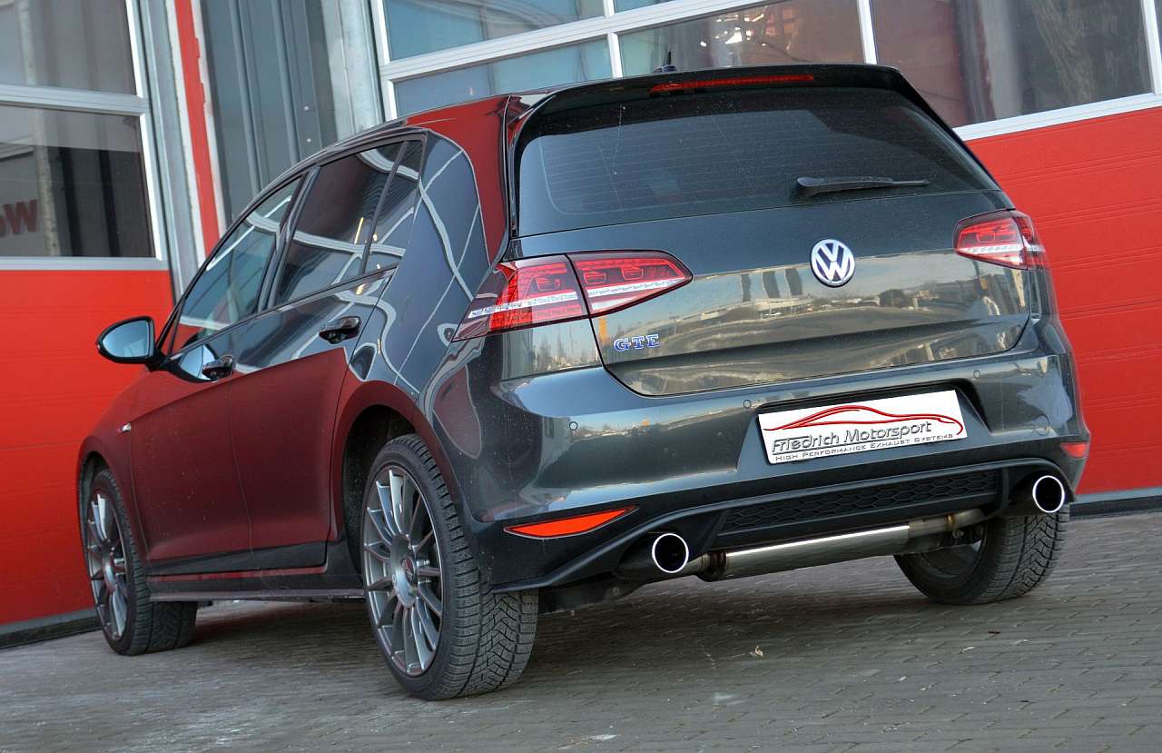 Friedrich Motorsport Gruppe A Duplex-Anlage für VW Golf VII GTE (Bj. 08/2014-02/2017)