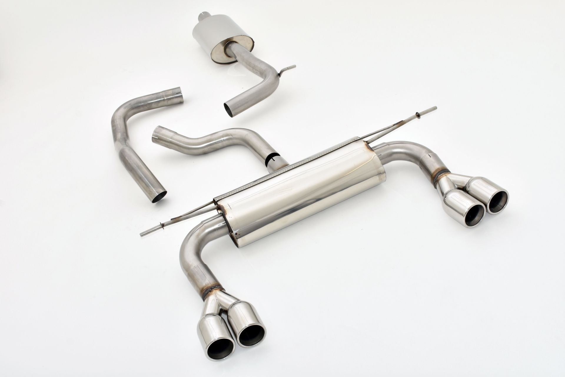 Friedrich Motorsport Gruppe A Duplex-Anlage für VW T-ROC inkl. Cabrio (A1) (Bj. 11/2017-2021)