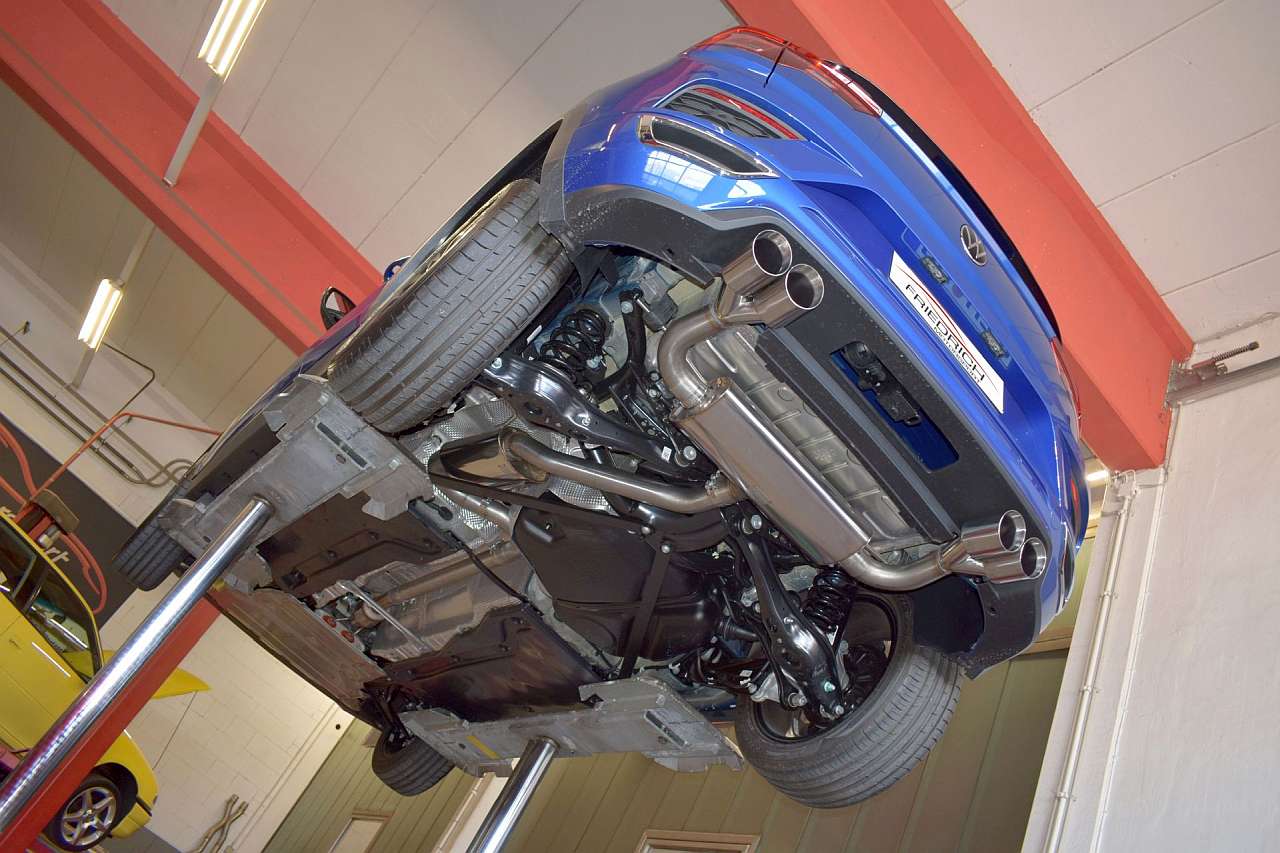 Friedrich Motorsport Gruppe A Duplex-Anlage für VW T-ROC inkl. Cabrio (A1) (Bj. 11/2017-2021)