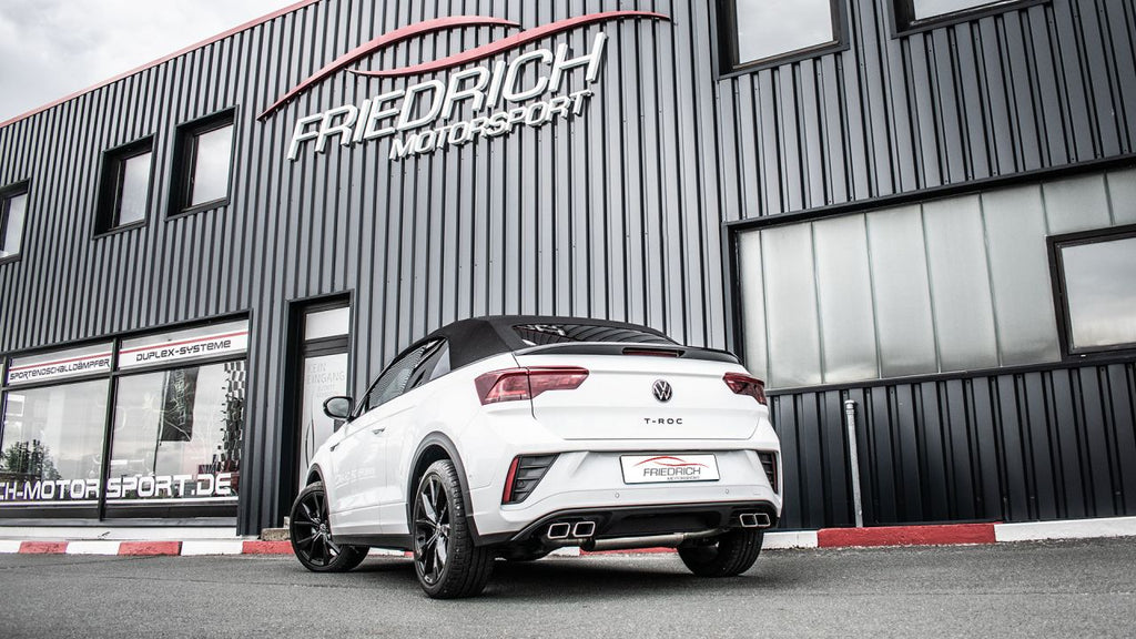 Friedrich Motorsport Gruppe A Duplex-Anlage für VW T-ROC inkl. Cabrio (A1) (ab Bj. 2021)
