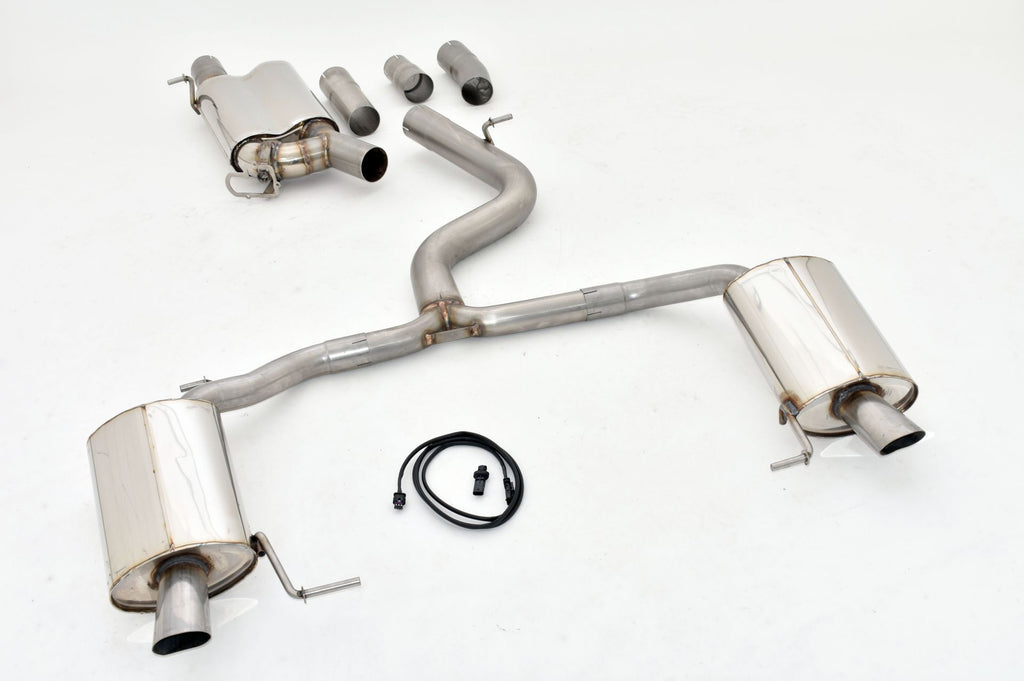 Friedrich Motorsport 76mm Duplex-Anlage mit originaler Klappensteuerung für VW Arteon 3H 4motion (Bj. 03/2017-08/2018)