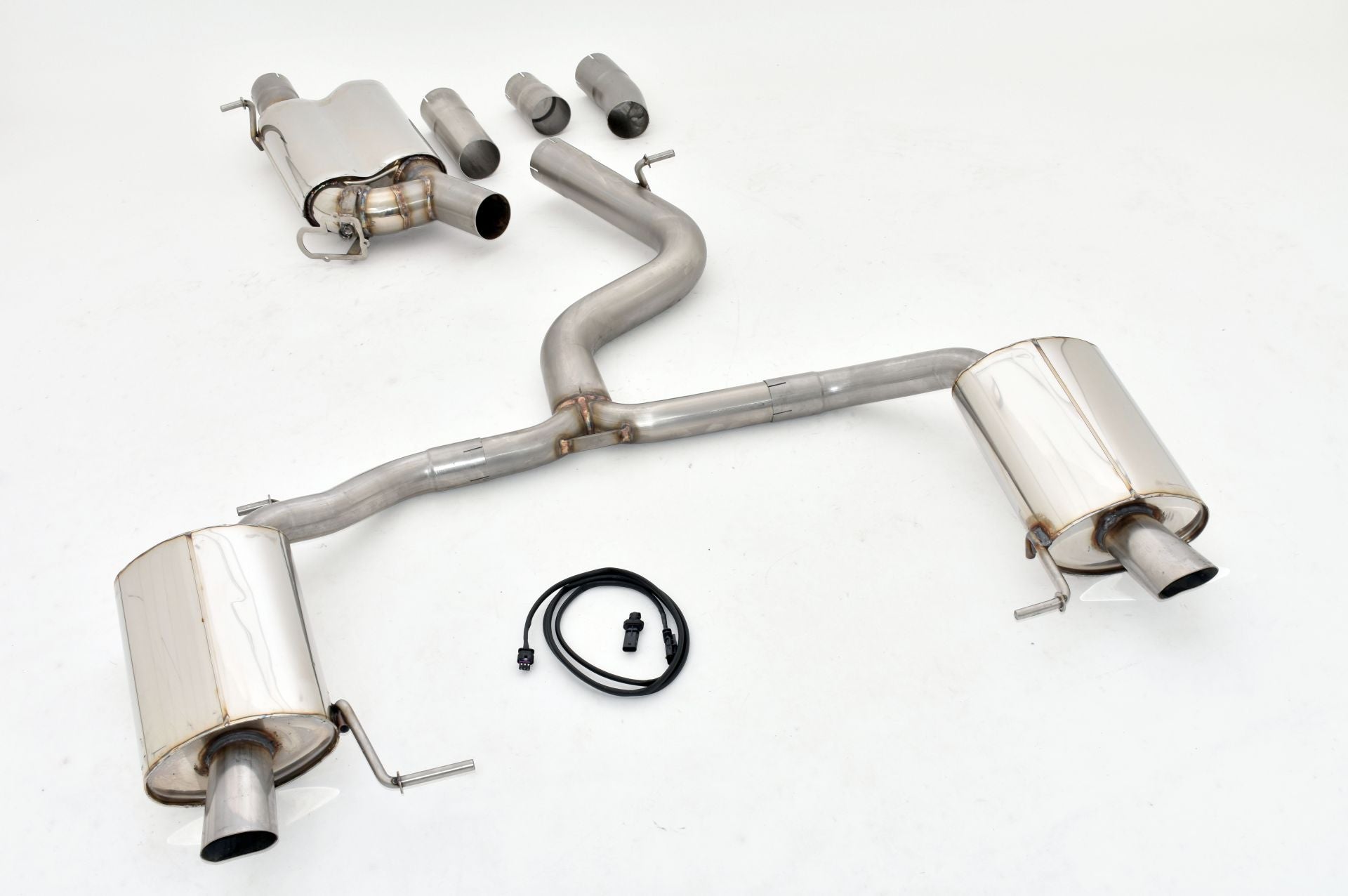 Friedrich Motorsport 76mm Duplex-Anlage mit originaler Klappensteuerung für VW Arteon 3H 4motion (Bj. 03/2017-08/2018)