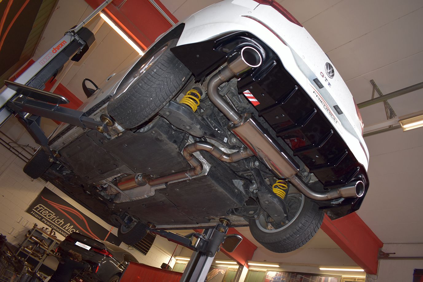 Friedrich Motorsport Gruppe A Duplex-Anlage für VW Golf VIII GTE (Bj. 08/2020)