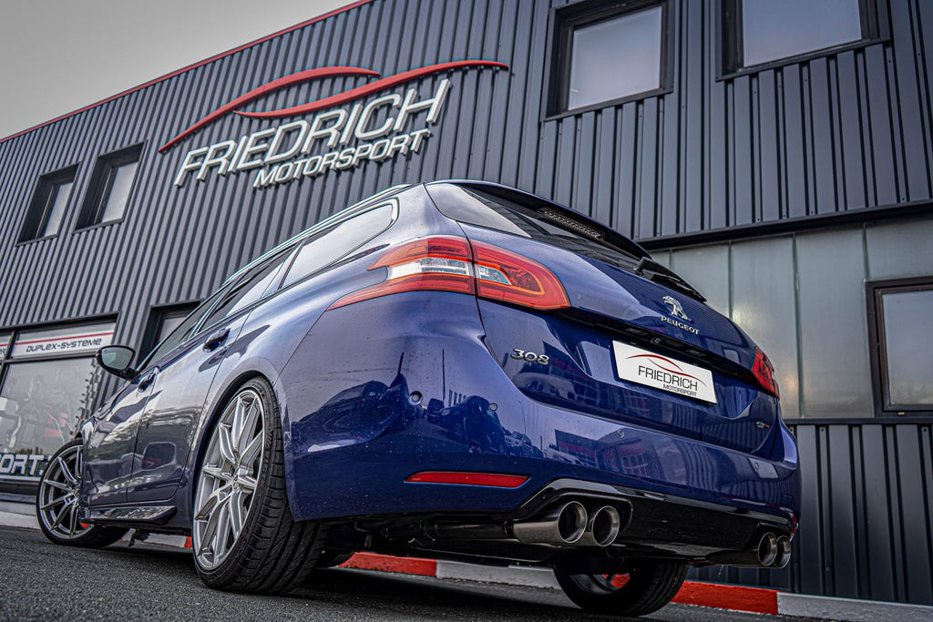 Friedrich Motorsport 76mm Duplex-Anlage für Peugeot 308 SW (Bj. 01/2015-10/2017)