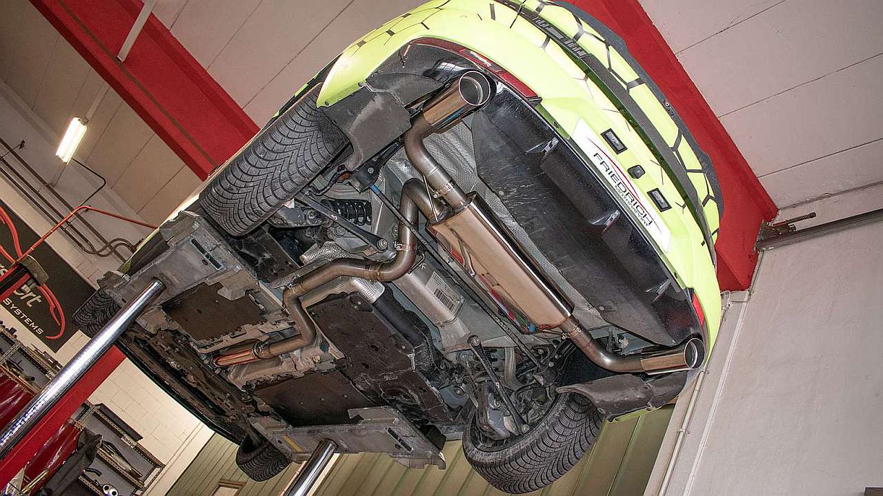 Friedrich Motorsport 76mm Duplex-Anlage für Peugeot 508 II Limousine GT (Bj. 09/2019-07/2021)