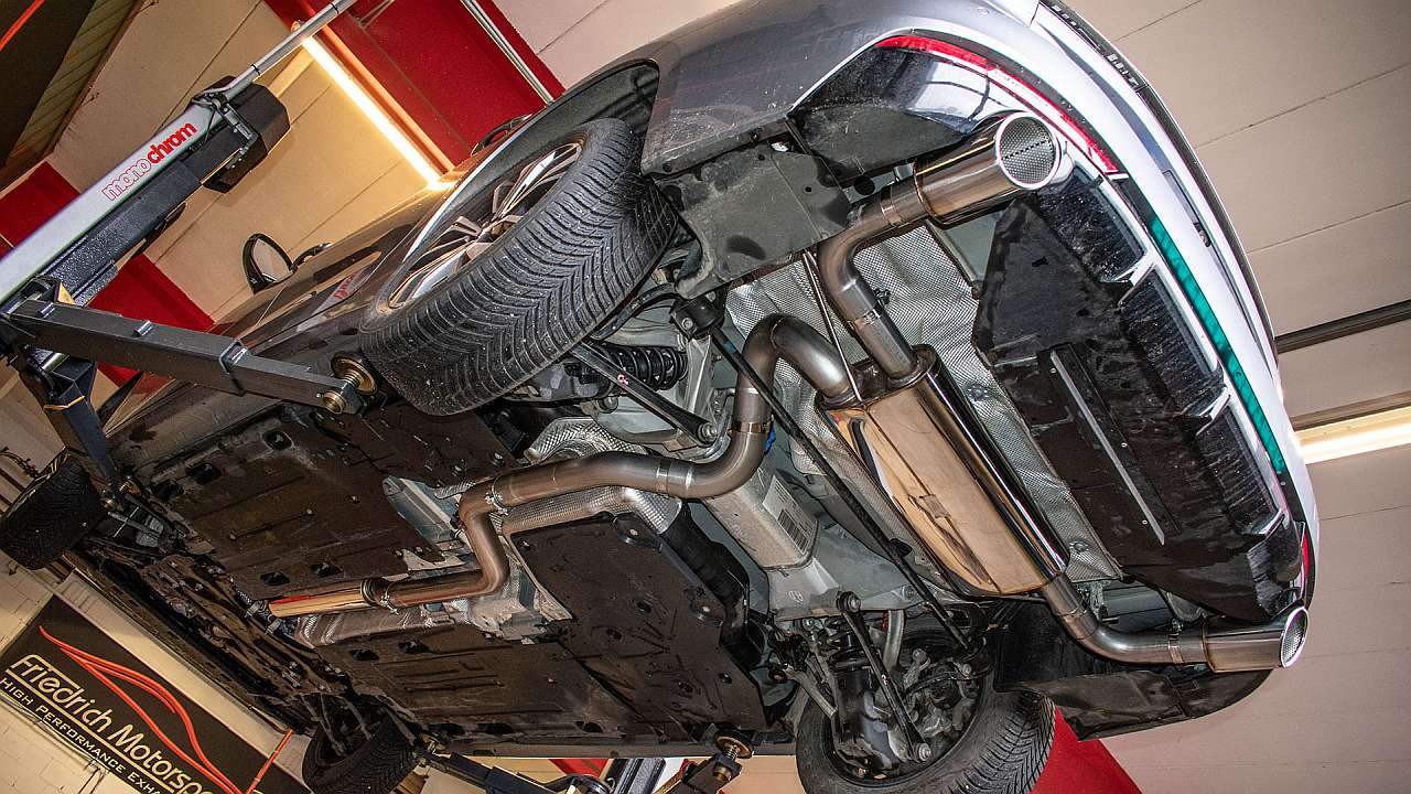 Friedrich Motorsport 76mm Duplex-Anlage für Peugeot 508 II SW GT (Bj. 09/2019-07/2021)