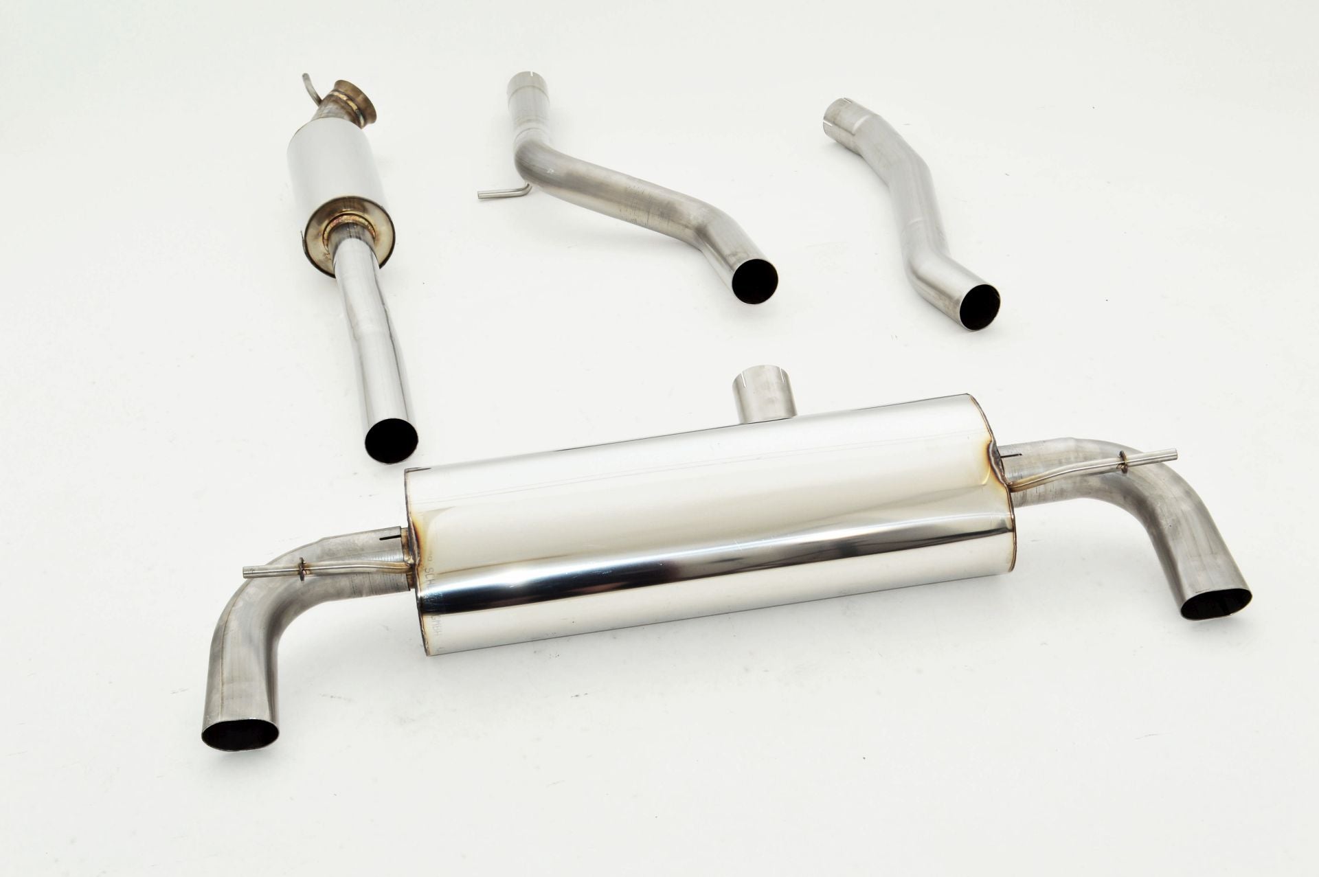 Friedrich Motorsport Gruppe A Duplex-Anlage für Mercedes W176 A-Klasse Frontantrieb (ab Bj. 09/2015)