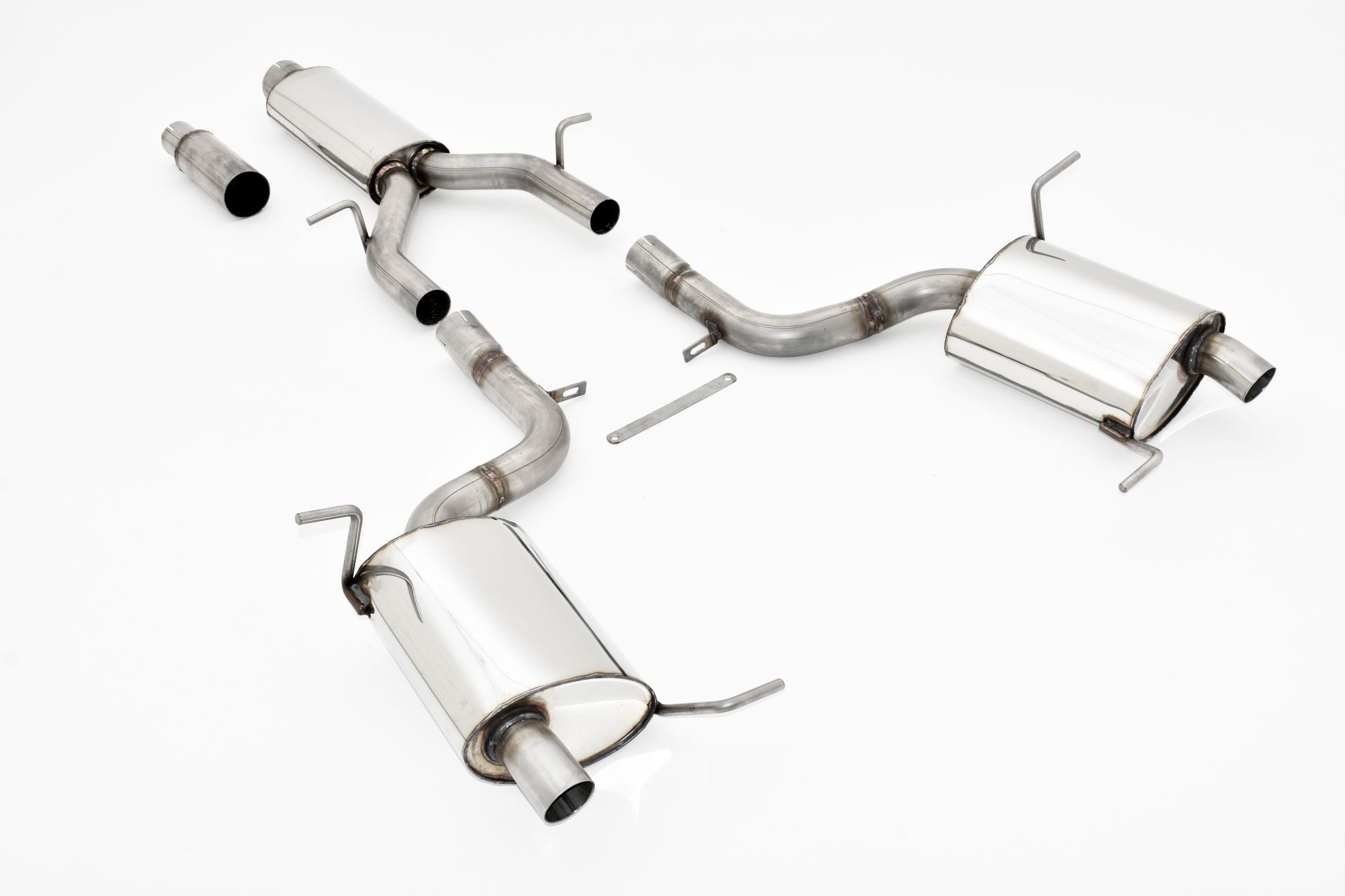 Friedrich Motorsport 76mm Duplex-Anlage für Mercedes R172 SLC (Bj. 05/2015-06/2020)