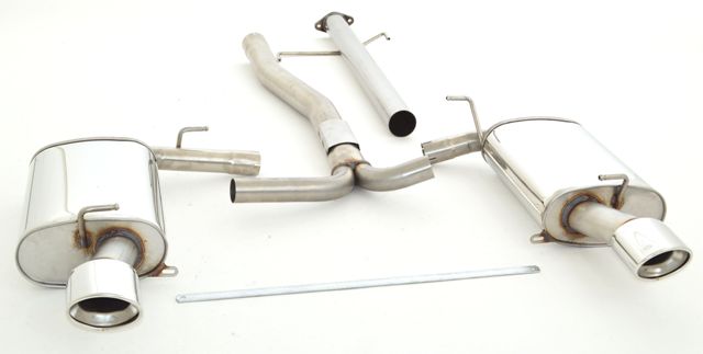 Friedrich Motorsport 3 Zoll (76mm) Duplexanlage für Mazda 6 MPS (Bj. 11/2005-02/2008)