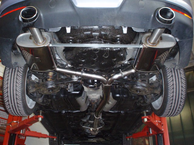 Friedrich Motorsport 3 Zoll (76mm) Duplexanlage für Mazda 6 MPS (Bj. 11/2005-02/2008)