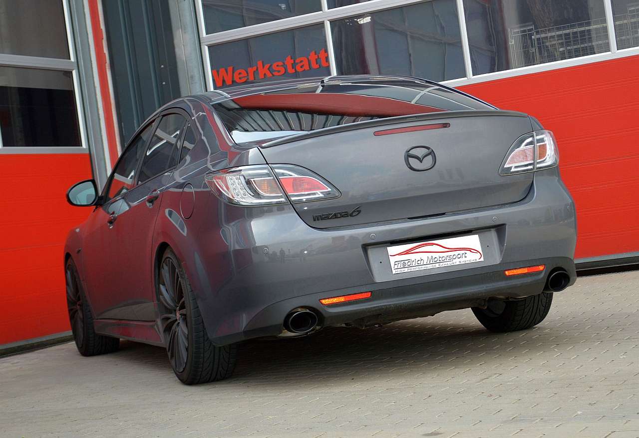 Friedrich Motorsport Gruppe A Duplex-Anlage für Mazda 6 (GH) Limousine / Sport (Bj. 01/2008-12/2012)