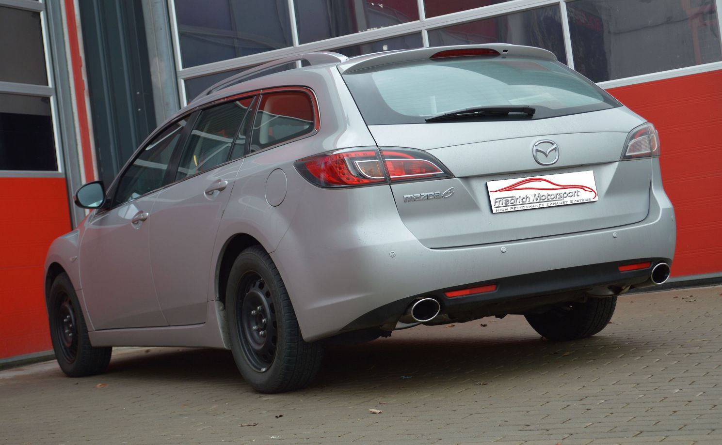 Friedrich Motorsport Gruppe A Duplex-Anlage für Mazda 6 (GH) Sport-Kombi (Bj. 01/2008-12/2012)