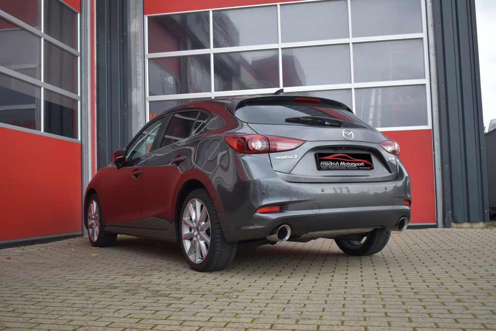 Friedrich Motorsport Gruppe A Duplex-Anlage für Mazda 3 BM/BN (BL) Schrägheck (Bj. 09/2013-02/2019)