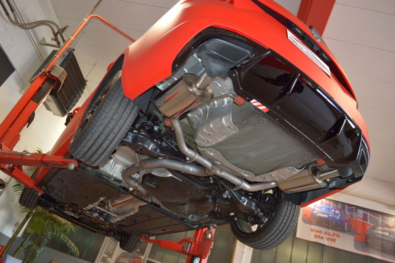 Friedrich Motorsport 3 Zoll (76mm) Duplex-Anlage für Skoda Octavia RS 5E (ab Bj. 2013)