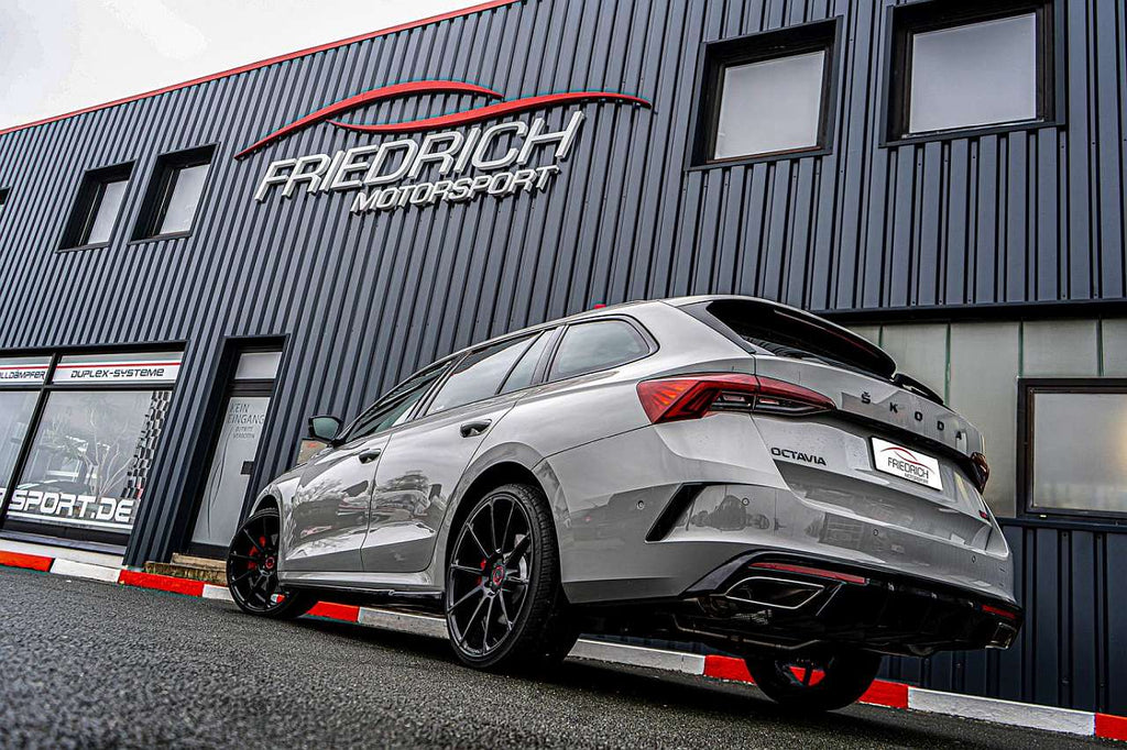 Friedrich Motorsport 76mm Duplex-Anlage für Skoda Octavia RS NX (ab Bj. 09/2020)