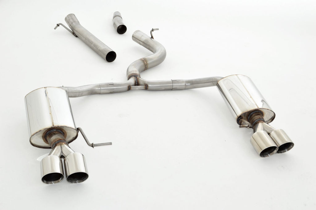 Friedrich Motorsport 76mm Duplex-Anlage für Seat Leon 5F ST X-PERIENCE (ab Bj. 10/2014)