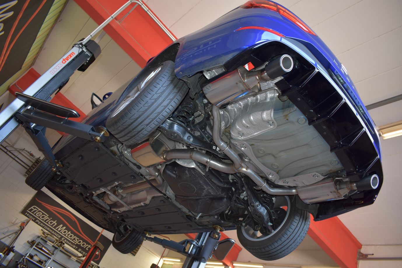 Friedrich Motorsport 76mm Duplex-Anlage für Seat / Cupra Leon 5F 2012-01/2020
