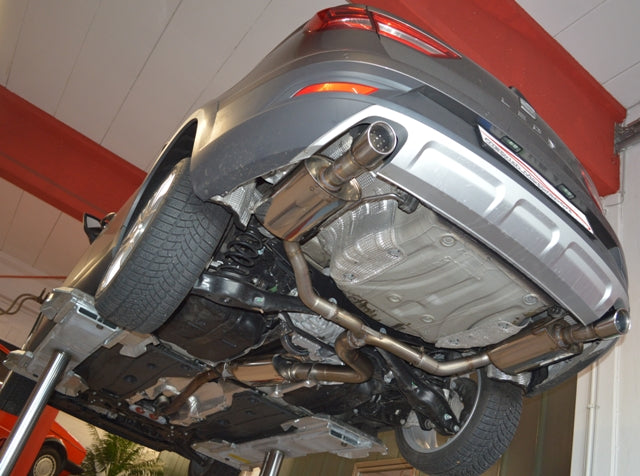 Friedrich Motorsport 76mm Duplex-Anlage für Seat Leon 5F ST X-PERIENCE (ab Bj. 10/2014)