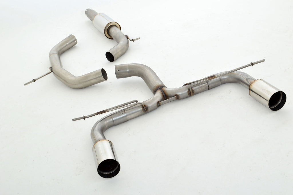 Friedrich Motorsport 76mm Duplex-Anlage für Seat Altea 5P (ab Bj. 2004)