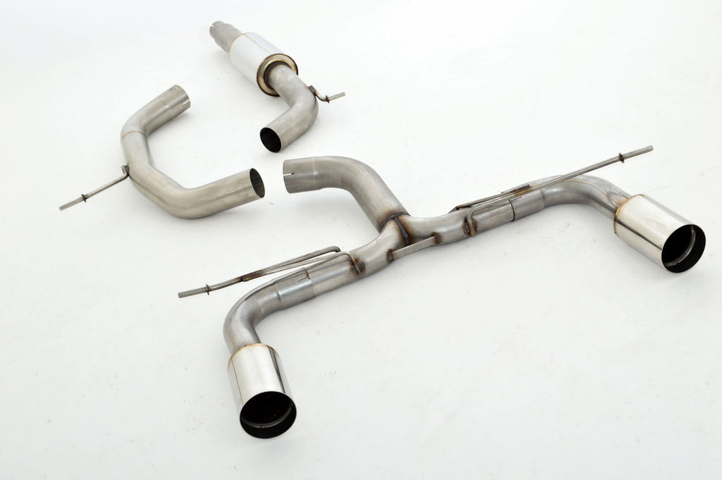 Friedrich Motorsport 76mm Duplex-Anlage für Seat Leon 1P FR/Cupra/R (Bj. 2005-2012)