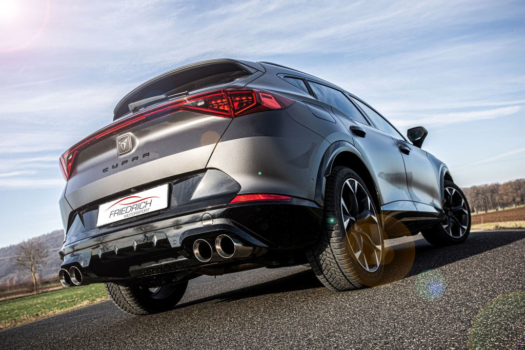Friedrich Motorsport 76mm Duplex-Anlage mit originaler Klappensteuerung für Seat Cupra Formentor 4drive (KM) (ab Bj. 11/2020)